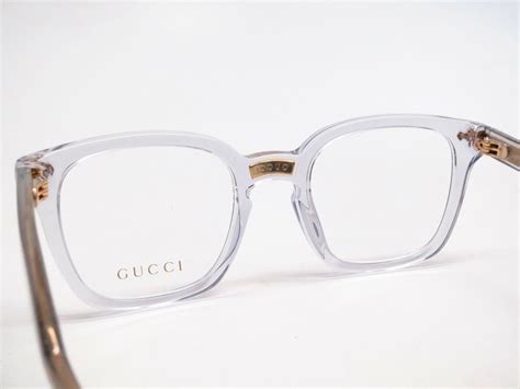 gucci transparent glasses